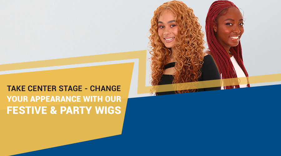 Take Center Stage - Change Your Appearance with Our Festive & Party Wigs