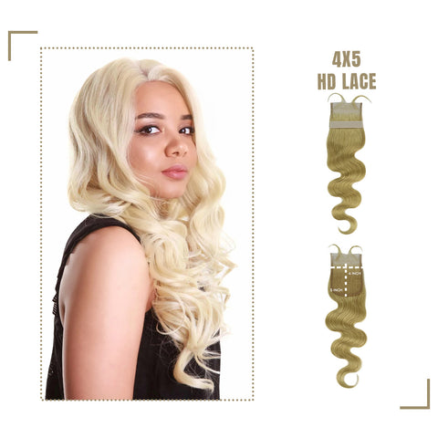 Amina 4X5"Lace Closure 16 Inch