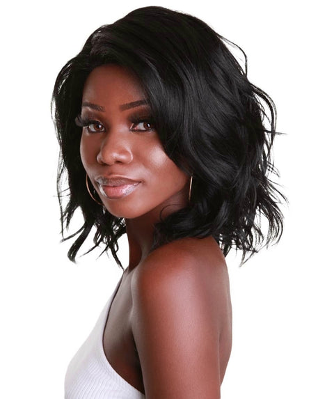 Rayana Black Light Shag Bob Lace Front Wig