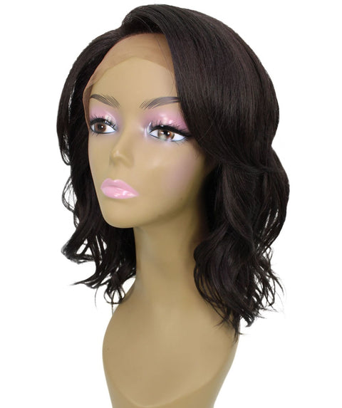 Rayana Dark Brown Light Shag Bob Lace Front Wig