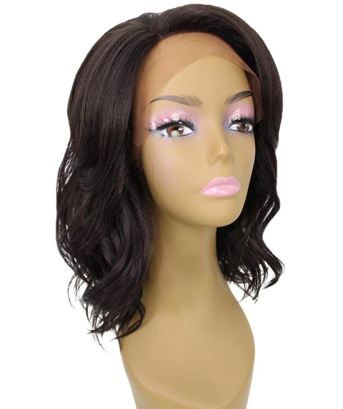 Rayana Dark Brown Light Shag Bob Lace Front Wig