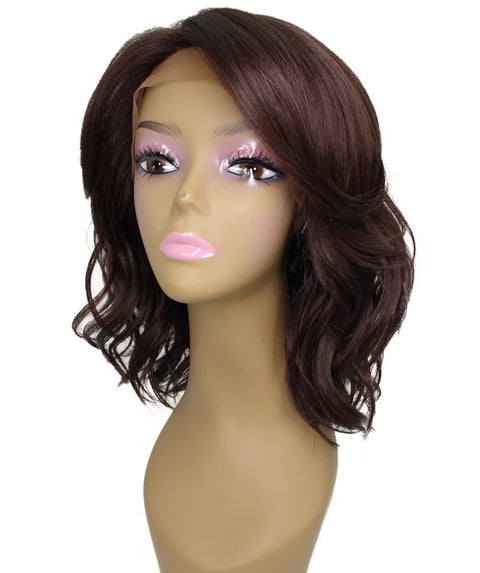 Rayana Medium Brown Light Shag Bob Lace Front Wig