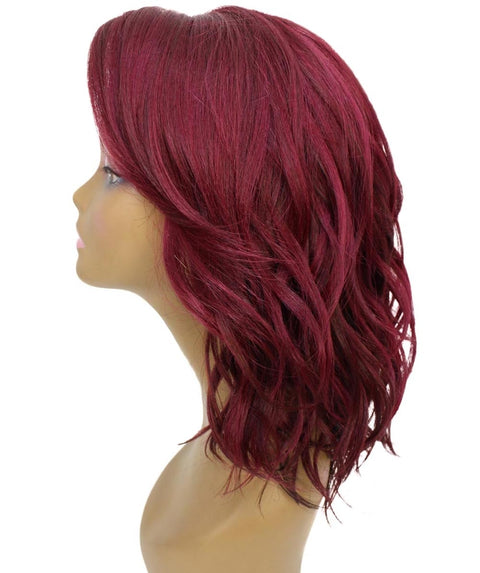 Rayana Medium Red Light Shag Bob Lace Front Wig