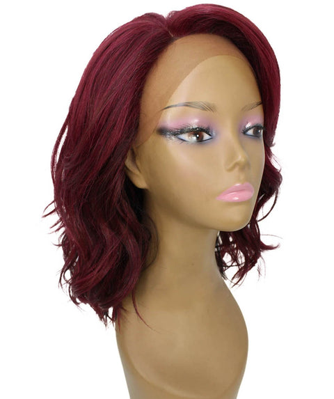 Rayana Medium Red Light Shag Bob Lace Front Wig