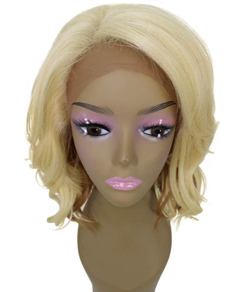 Rayana Golden Dark Blonde Light Shag Bob Lace Front Wig