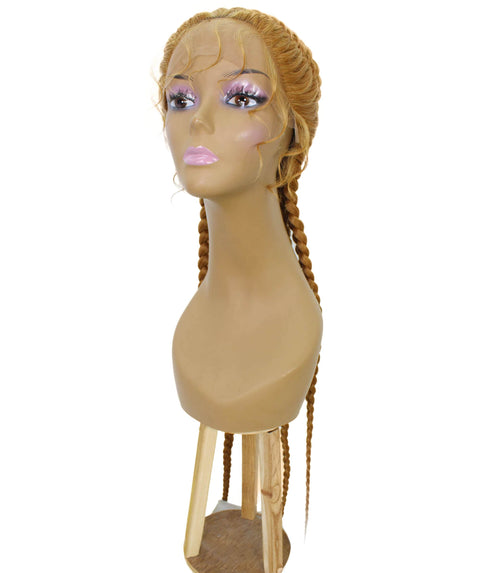 Alexus Golden Blonde Braids Lace Wig