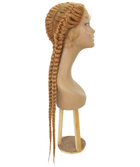 Alexus Golden Blonde Braids Lace Wig