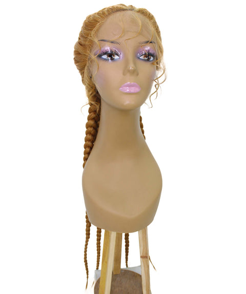 Alexus Golden Blonde Braids Lace Wig