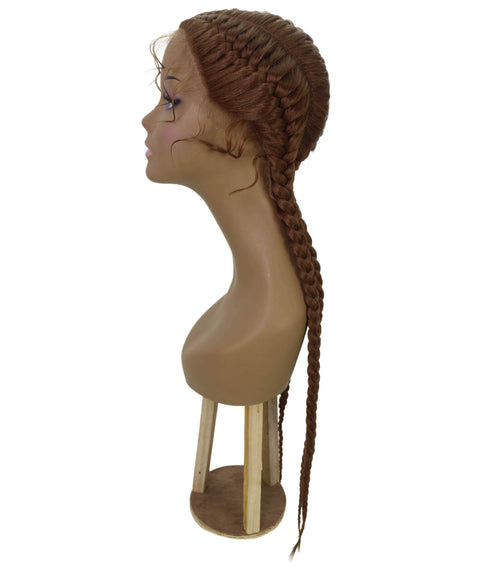 Alexus Copper Blonde Braids Lace Wig