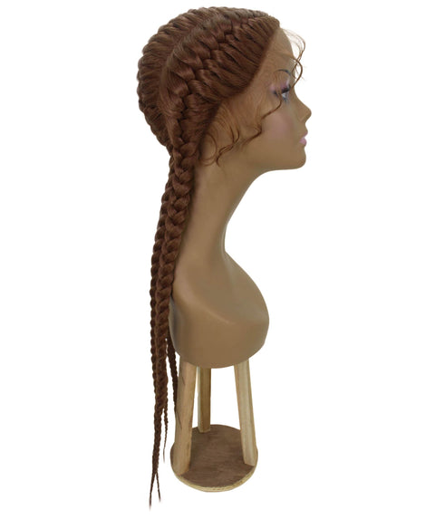 Alexus Copper Blonde Braids Lace Wig