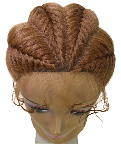 Alexus Copper Blonde Braids Lace Wig