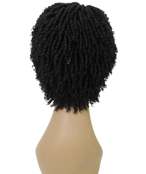 Kayla Natural Black Short Spiral Curl Hair Wig