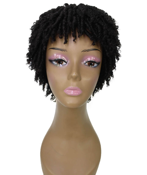 Kayla Dark Brown Short Spiral Curl Hair Wig