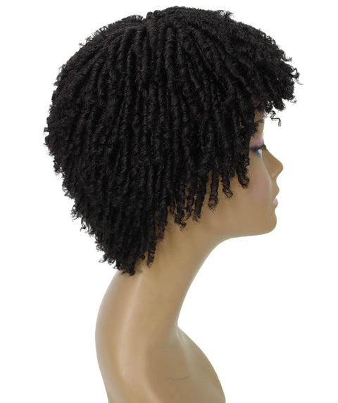 Kayla Dark Brown Short Spiral Curl Hair Wig