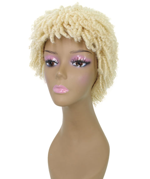 Kayla Light Blonde Spiral Curl Hair Wig