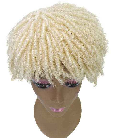 Kayla Light Blonde Spiral Curl Hair Wig