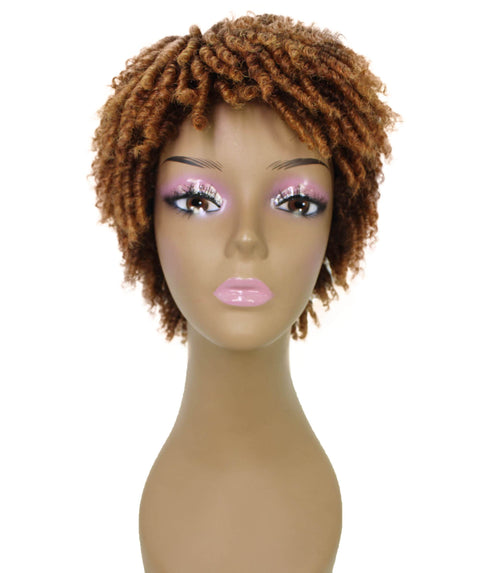 Kayla Copper Spiral Curl Hair Wig