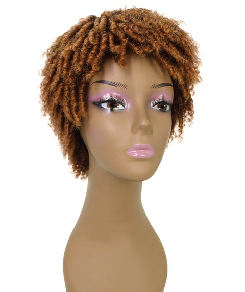 Kayla Copper Spiral Curl Hair Wig