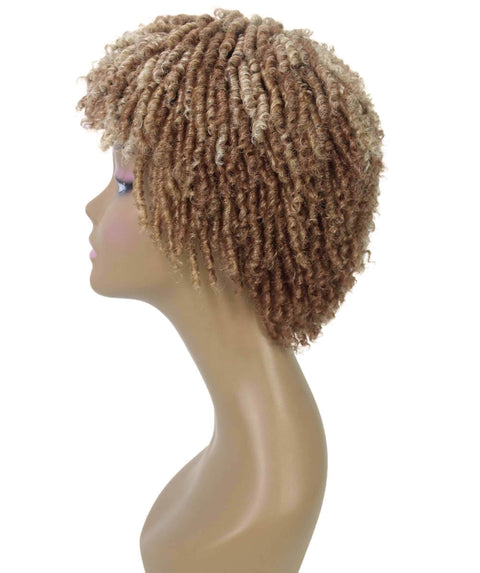 Kayla Strawberry Blonde Ombre Spiral Curl Hair Wig