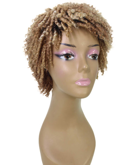 Kayla Strawberry Blonde Ombre Spiral Curl Hair Wig