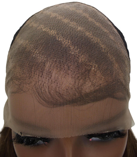 human hair lace front wig