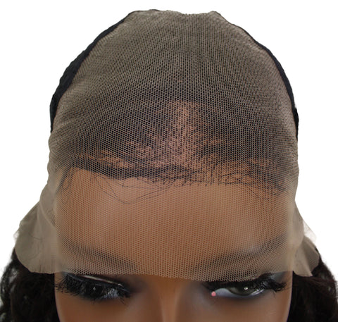 human hair lace front wig