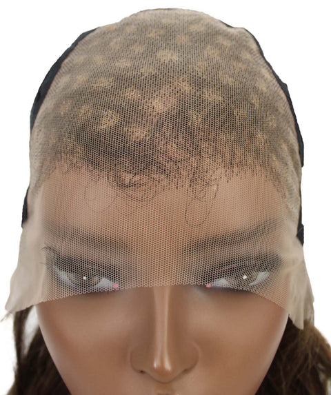 human hair lace front wig