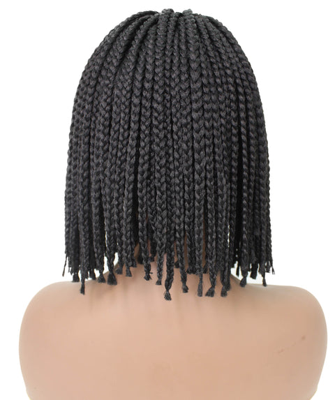 Athea Black Braid Lace Wig