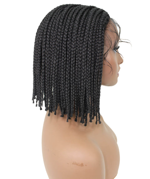 Athea Black Braid Lace Wig