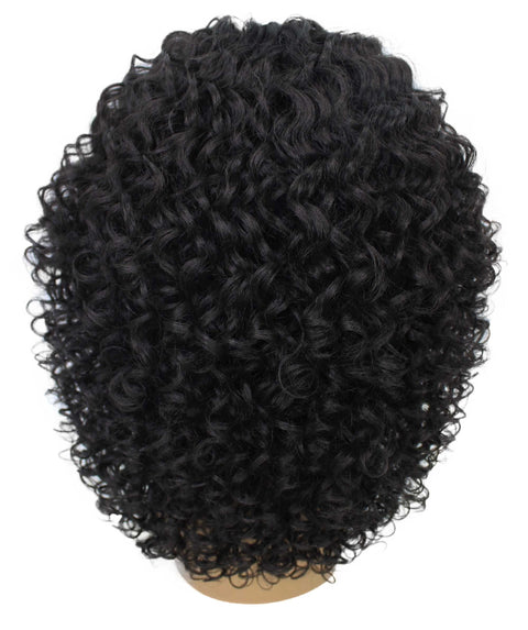 Precious Natural Black Trendy Afro Lace Wig