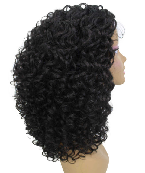 Precious Natural Black Trendy Afro Lace Wig