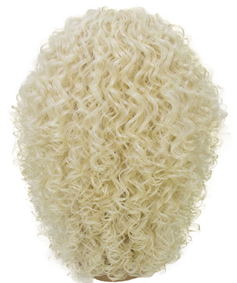 Precious Light Blonde Trendy Afro Lace Wig