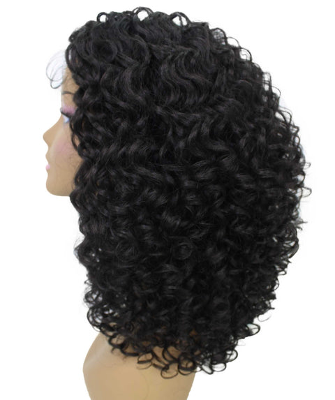 Precious Natural Black Trendy Afro Lace Wig