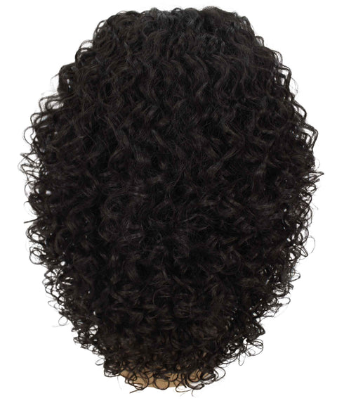 Precious Dark Brown Trendy Afro Lace Wig