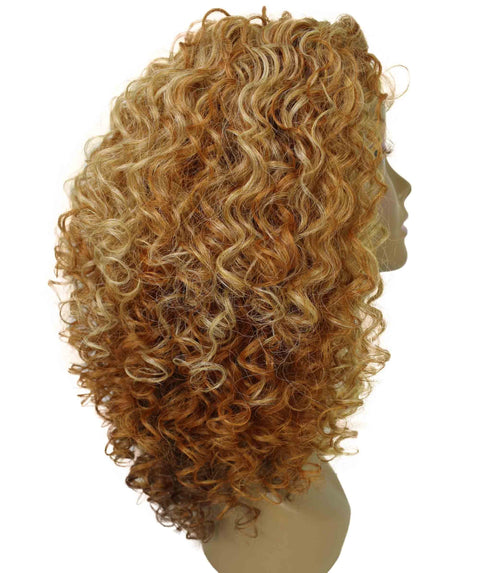 Precious Strawberry Blonde Trendy Afro Lace Wig