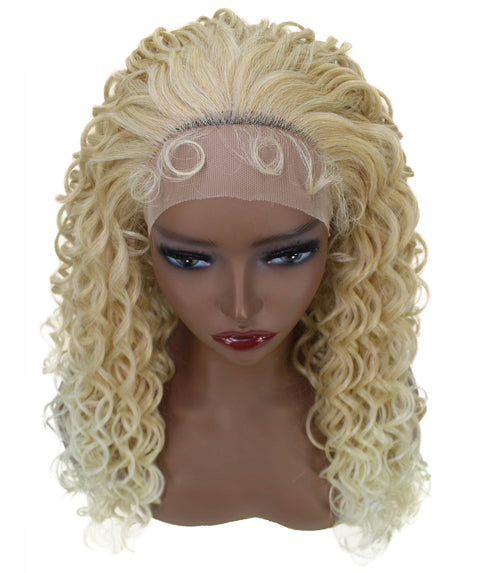 Carrie Light Blonde and Gray Blden Lace Wig