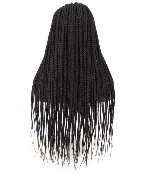 Maria Natural Black Braid Lace Wig