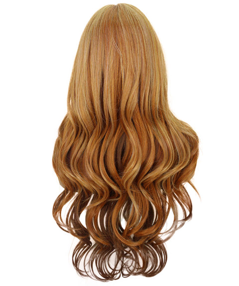 Liza Strawberry Blonde Wavy Wig