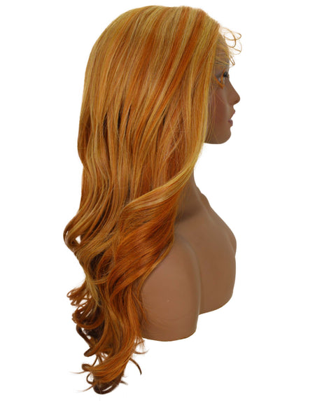 Liza Strawberry Blonde Wavy Wig