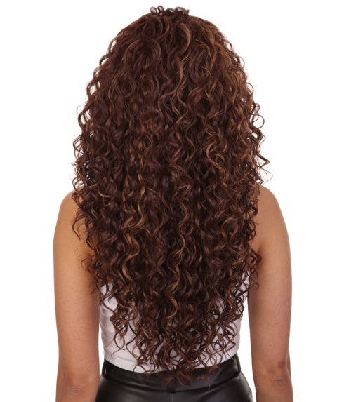 Carrie Dark Golden Brown Lace Wig