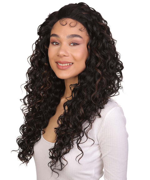 Carrie Black with Caramel Lace Wig