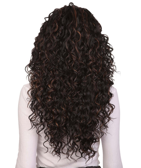 Carrie Black with Caramel Lace Wig