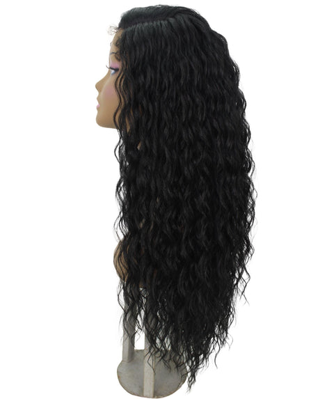 Shanice Black Long Beach Trendy Lace Wig