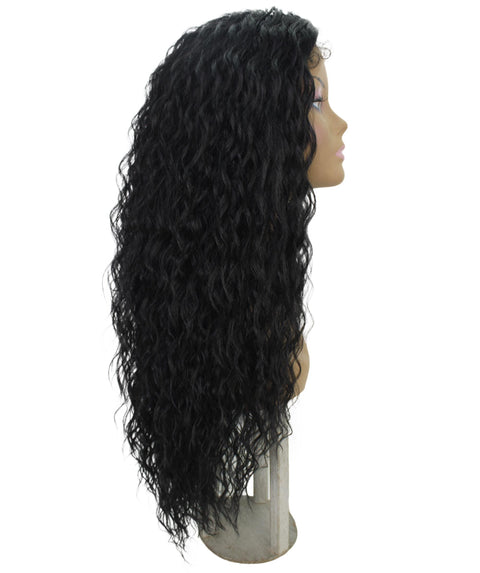 Shanice Black Long Beach Trendy Lace Wig