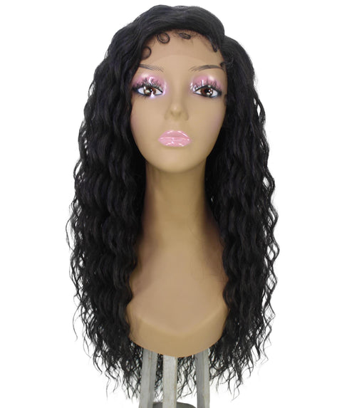 Shanice Natural Black Long Beach Trendy Lace Wig