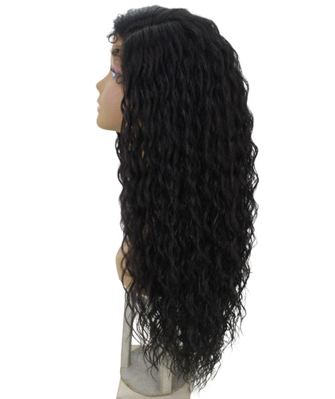 Shanice Natural Black Long Beach Trendy Lace Wig