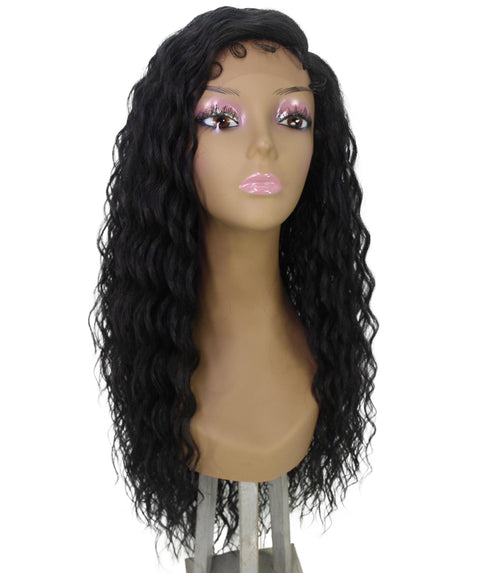 Shanice Natural Black Long Beach Trendy Lace Wig