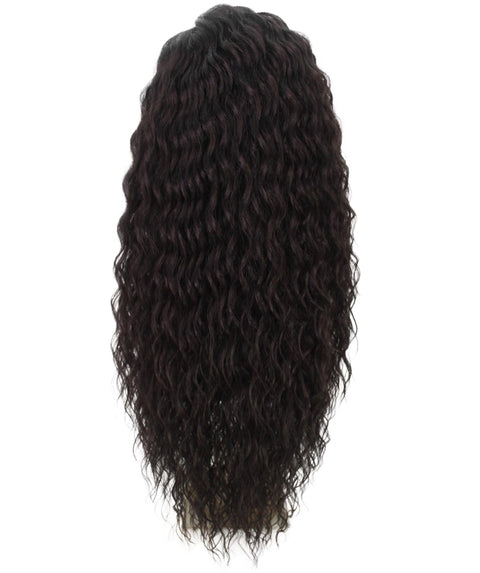 Shanice Dark Brown Long Beach Trendy Lace Wig