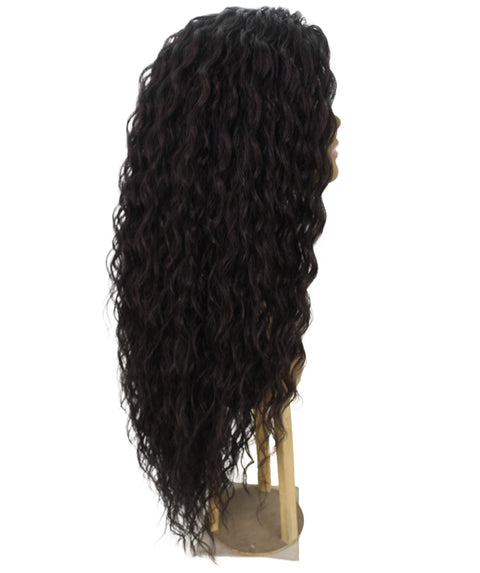 Shanice Dark Brown Long Beach Trendy Lace Wig