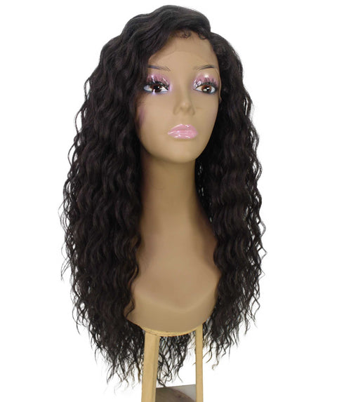 Shanice Dark Brown Long Beach Trendy Lace Wig